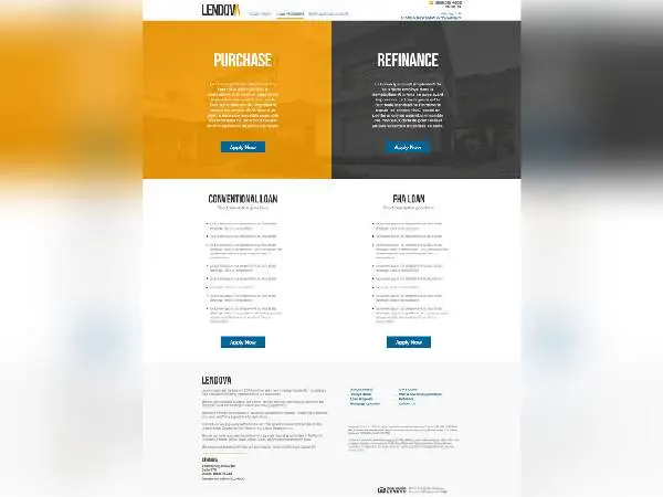 Loan Programs Landing Page - Faraz Akbar